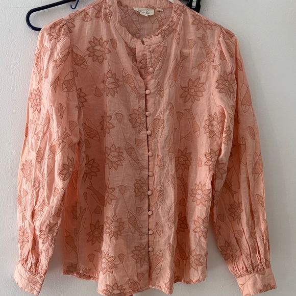 Let Me Be Embroidered Blouse - Picture 1 of 5